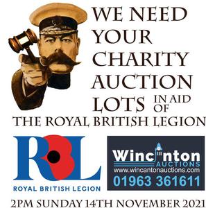 Royal British Legion Charity Lots 14th November 2021